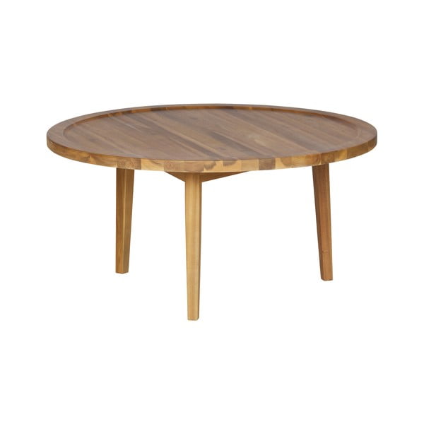 Naravna kavna mizica vtwonen Sprokkeltafel, ⌀ 80 cm