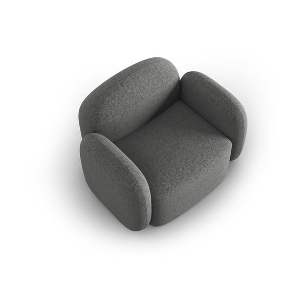 Temno siv fotelj Blair – Micadoni Home-image-3