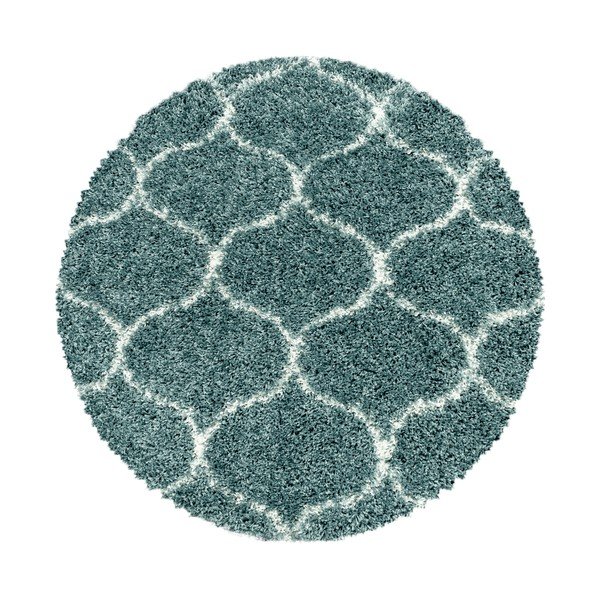 Modra okrogla preproga ø 120 cm Salsa – Ayyildiz Carpets