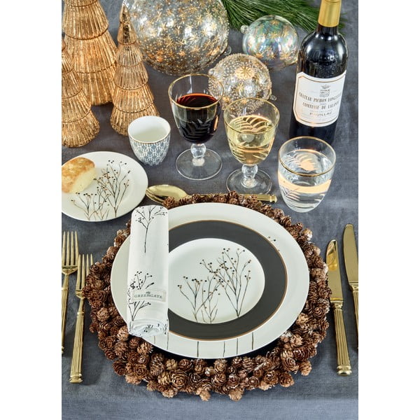 Bel keramični krožnik Green Gate Antonia, ø 15 cm-image-1