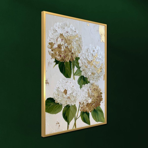 Tiskana slika z okvirjem 60x90 cm Hydrangea – Styler-image-3