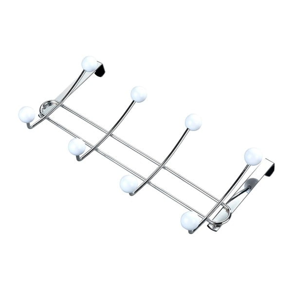 Siv kovinski obešalnik za vrata 7 cm Lissa - Wenko-image-1