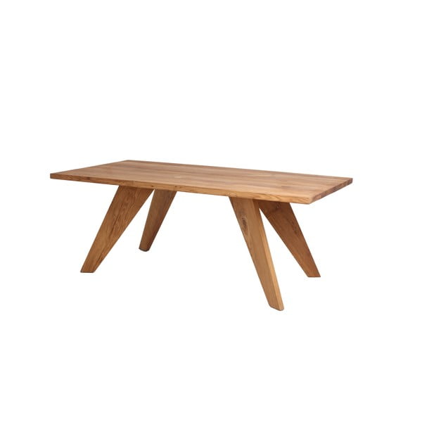 Jedilna miza Custom Form Alano iz hrastovega lesa, 200 x 100 cm