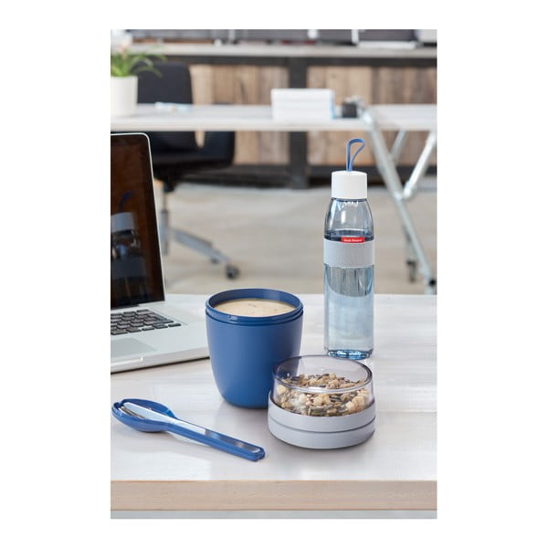 Rožnata steklenička za vodo Mepal Ellipse, 500 ml-image-1