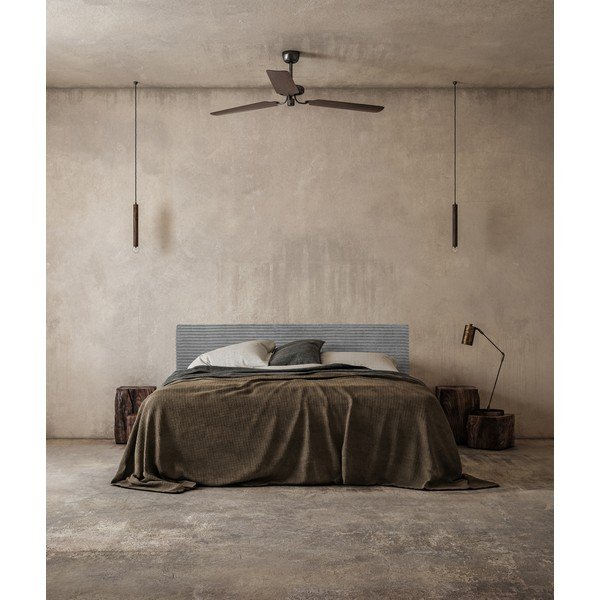 Sivo oblazinjeno vzglavje 165x52 cm Billie – Really Nice Things-image-3