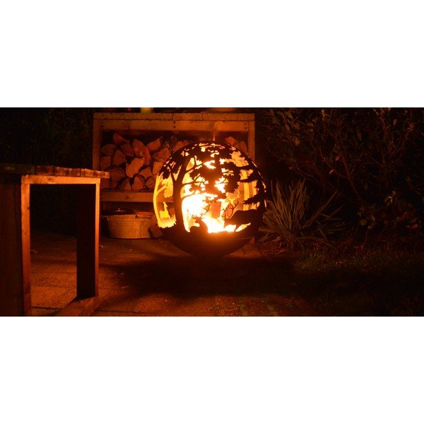 Jeklen kamin Esschert Design Forest-image-1