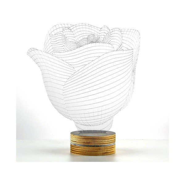 3D namizna svetilka Rose-image-1