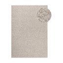 Siva/kremno bela pralna preproga 160x230 cm Rocco Dark Cream – Elle Decoration