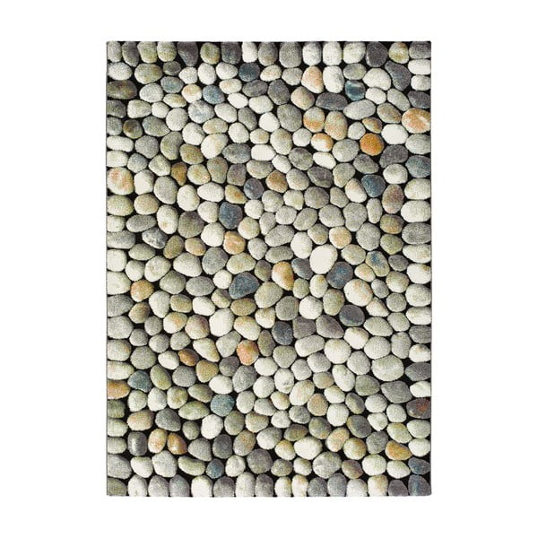 Siva preproga Universal Sandra Stones, 160 x 230 cm