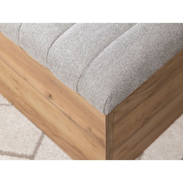 Klop v svetlo sivi in naravni barvi Oceane – Bobochic Paris-image-3