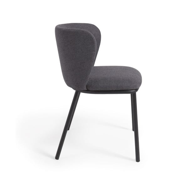 Temno siv jedilni stol Ciselia - Kave Home-image-4