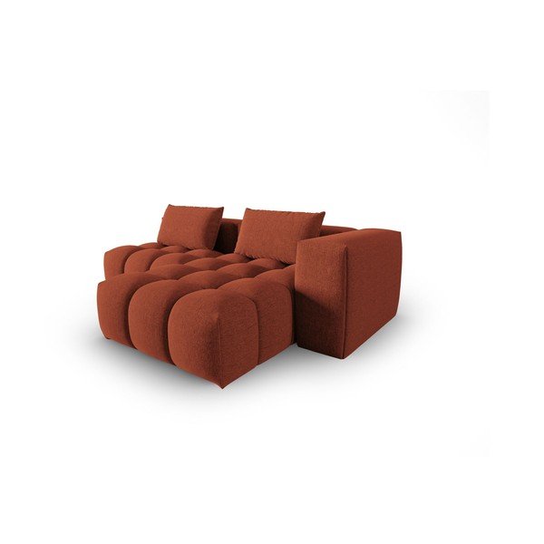 Kotna sedežna garnitura v barvi terakote (desni kot/z ležalnikom) Verona – Cosmopolitan Design-image-3