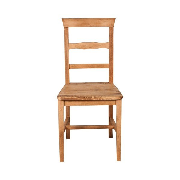 Temno rjav stol iz masivnega bukovega lesa Biscottini Addy-image-1