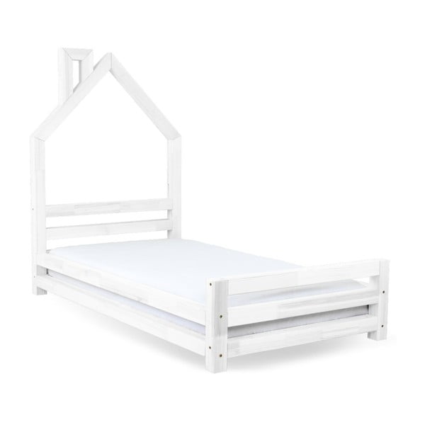 Otroška postelja Benlemi Wally iz bele smreke, 80 x 180 cm