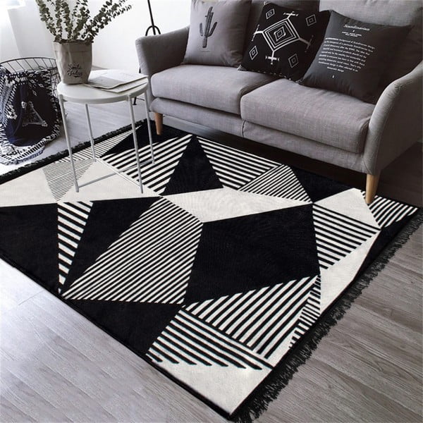 Obojestranska pralna preproga Kate Louise Doube Sided Rug Pyramid, 80 x 150 cm-image-3