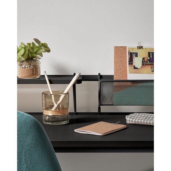 Črna pisalna miza Kave Home Foreman-image-3