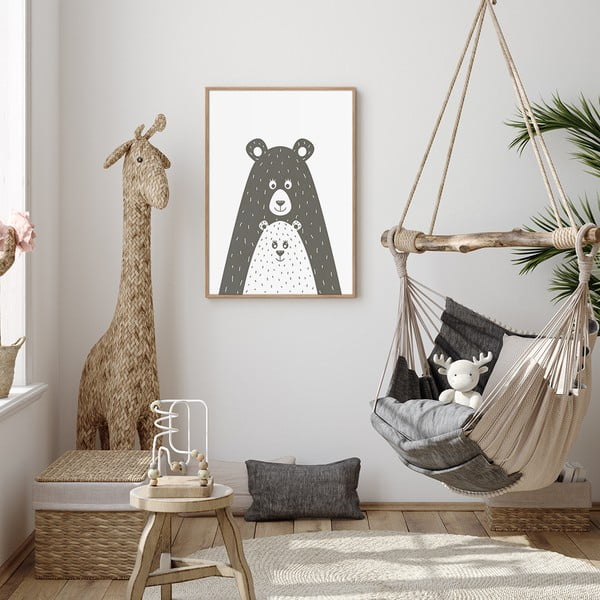 Otroška slika 30x40 cm Safest Place – Malerifabrikken-image-1