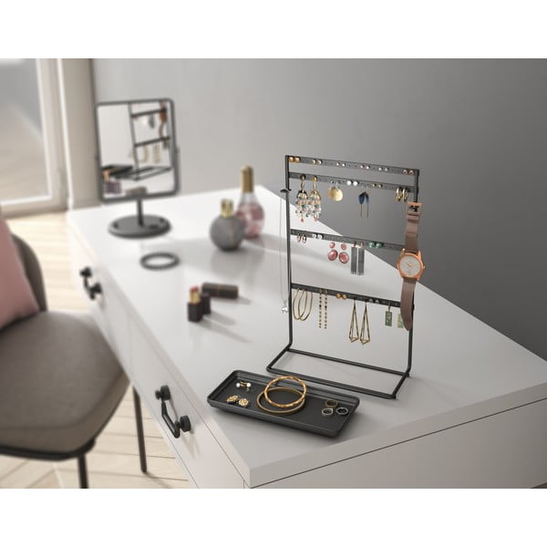 Črn organizator za nakit Metaltex My Pendants-image-3