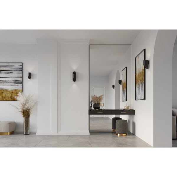 Črna stenska luč Lepe svetilke Nixon 20-image-1