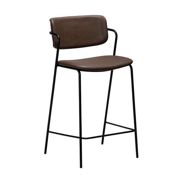 Rjav barski stol (višina sedeža 67,5 cm) Zed – DAN-FORM Denmark