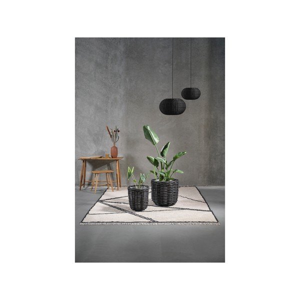 Cvetlični lonci v kompletu 2 ks iz ratana ø 52 cm Vilda – Villa Collection-image-1