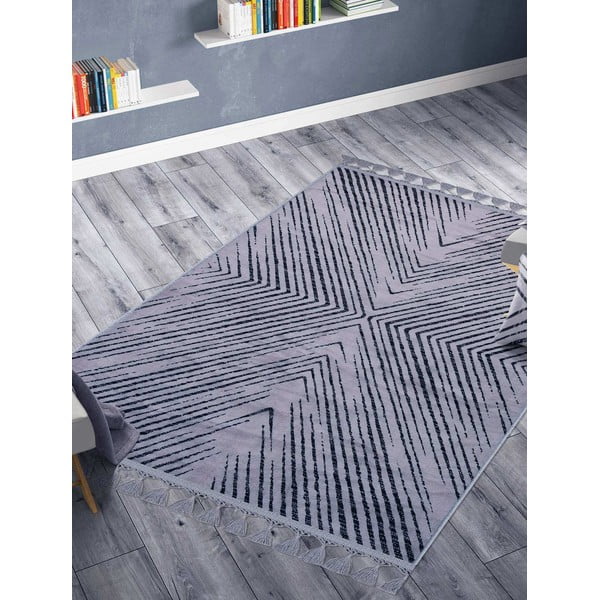 Siva pralna preproga 300x100 cm - Vitaus-image-1