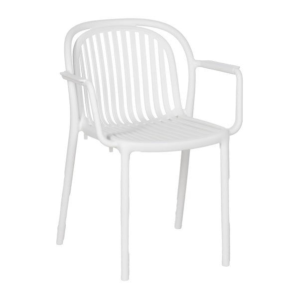 Bel plastičen jedilni stol Alia – Ixia