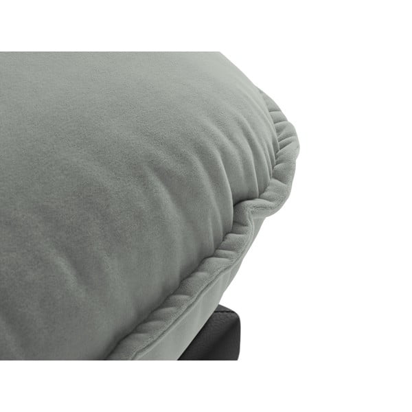 Siv žameten fotelj Auguste – Interieurs 86-image-1