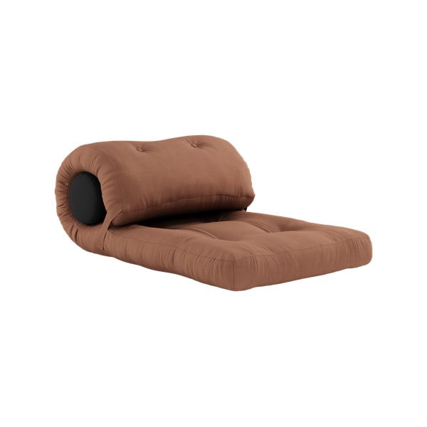 Opečnato oranžen futon 70x200 cm Wrap – Karup Design-image-1