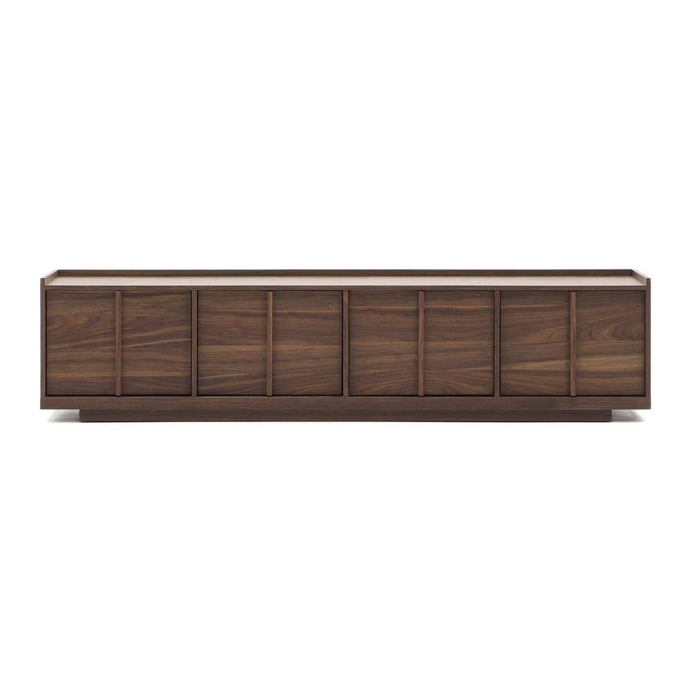 Rjava TV omarica v orehovem dekorju 200x47x40 cm Onix