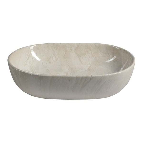 Bež keramičen umivalnik 59x42 cm Dalma – Sapho-image-2