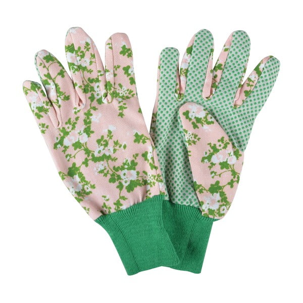 Rožnate vrtne rokavice Esschert Design Kuga Rose