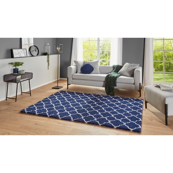 Modra preproga Mint Rugs Luna, 80 x 150 cm-image-2