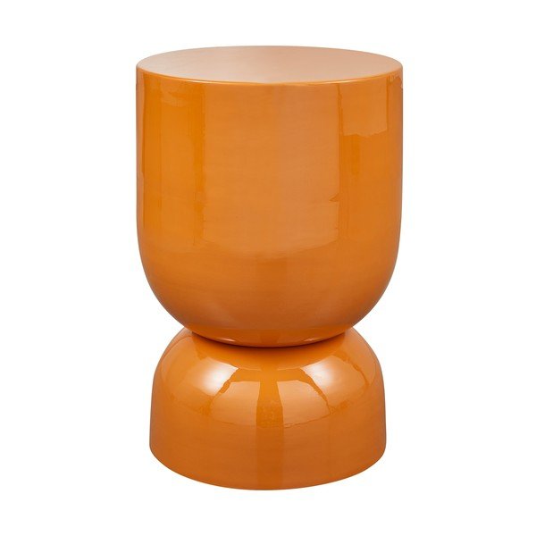 Kovinska okrogla stranska mizica ø 32 cm Hekla – WOOOD