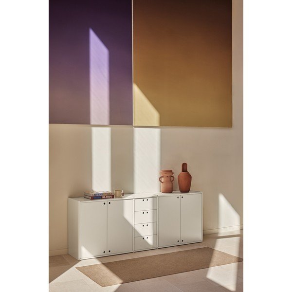 Kremno bela komoda 197x80x40 cm Wally – Teulat-image-1