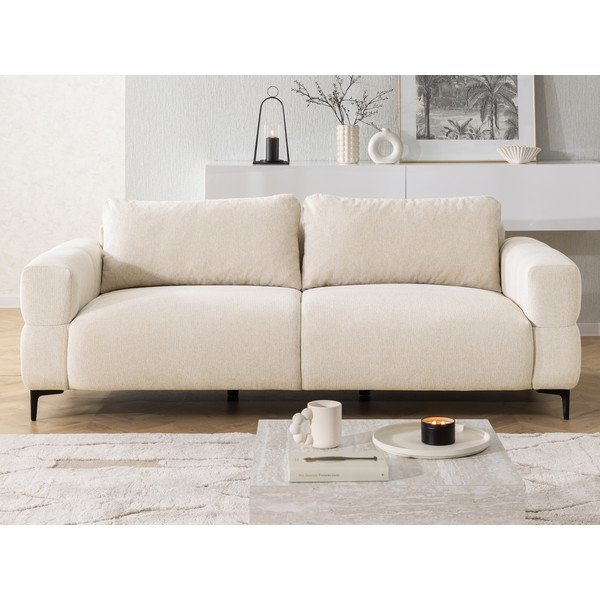 Kremno bela sedežna garnitura 217 cm Helio – Ropez-image-3