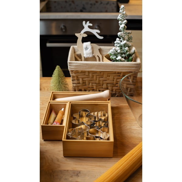 Škatla iz bambusa Compactor, 15 x 7,5 x 6,35 cm-image-1