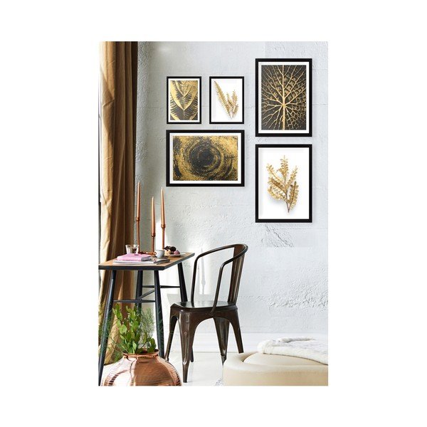 Slike v kompletu 5 ks 60x20 cm Nature – Vavien Artwork-image-1