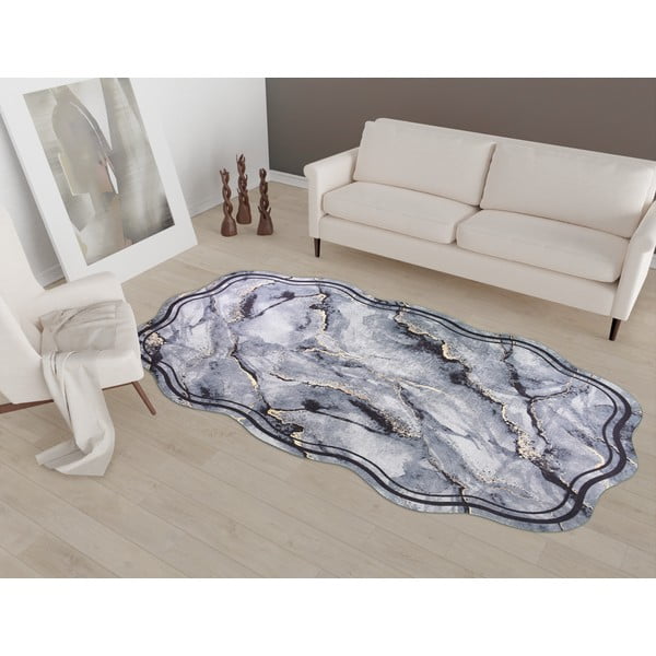 Siva preproga 180x120 cm - Vitaus-image-1