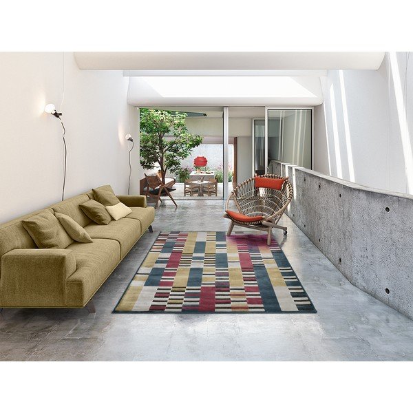 Rumena preproga Universal Farashe Stripes, 140 x 200 cm-image-1