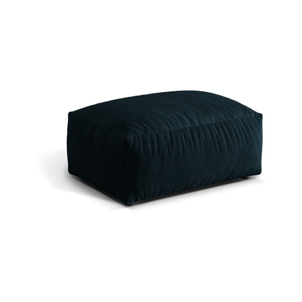 Temno moder žameten modularni otoman Martina – Micadoni -image-1