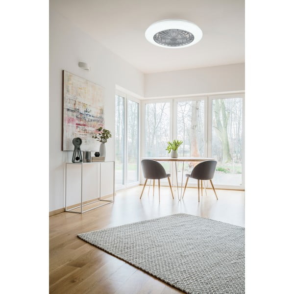 Bela LED stropna svetilka Stralsund – Trio-image-1