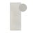 Kremno bel ročno tkan tekač iz mešanice volne 80x200 cm Pradesh Natural White – Elle Decoration