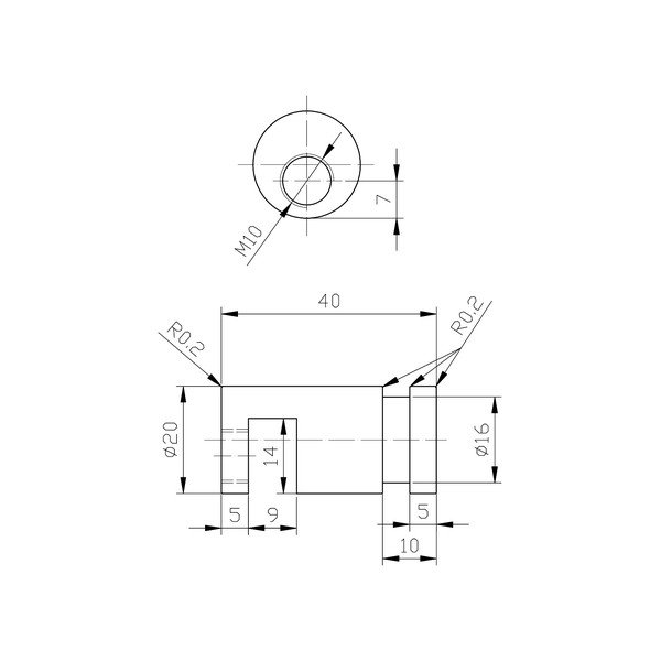 Mat črn medeninast viseč obešalnik – Sapho-image-4