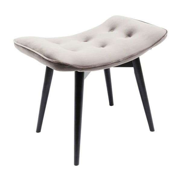 Sivi stol Kare Design Vicky Velvet