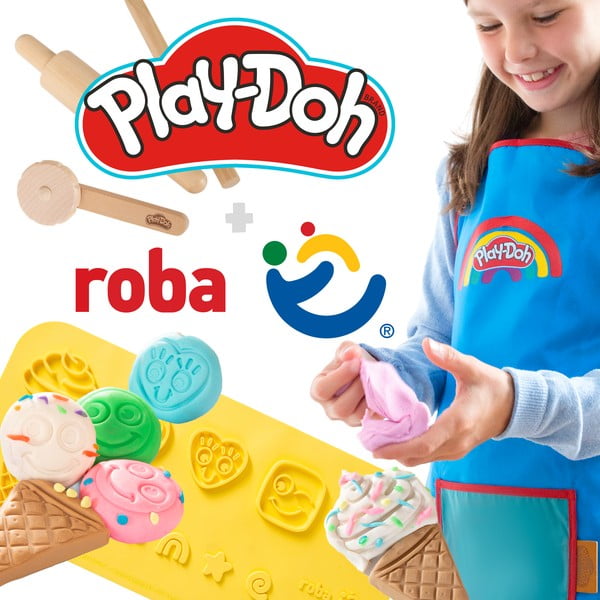Otroška miza 55x55 cm roba x Play-Doh Creative Craft  – Roba-image-4