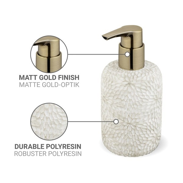 Bel dozirnik za milo iz poliresina 300 ml Montalfano – Wenko-image-4