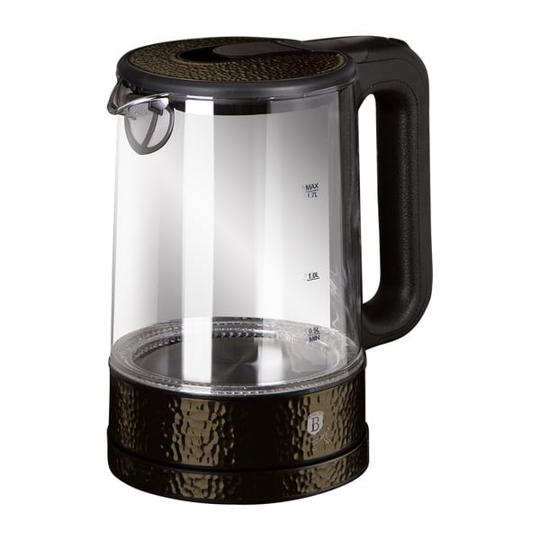 Črni grelnik vode 1,7 l Primal Gloss Collection - BerlingerHaus-image-2