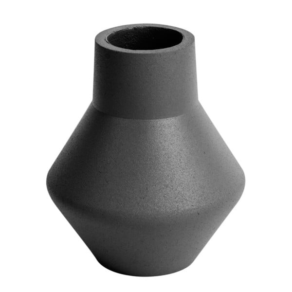 Črna vaza PT LIVING Nimble Angled, ⌀ 9 cm