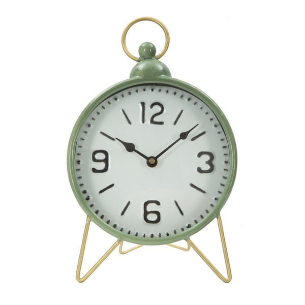 Zelena namizna ura z zlatimi detajli Mauro Ferretti Glam